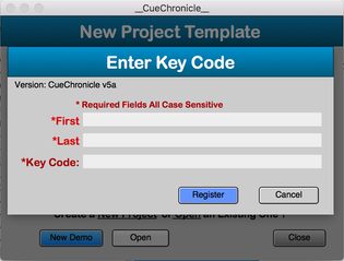 Enter Key code Dia